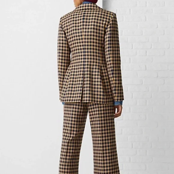 Tommy Hilfiger Prep Check Boyfriend Fit Blazer - Picture 2 of 9